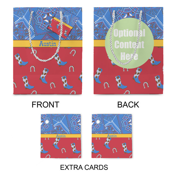 Cowboy Medium Gift Bag - Approval