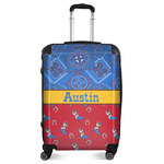 Cowboy Suitcase - 24" Medium - Checked (Personalized)