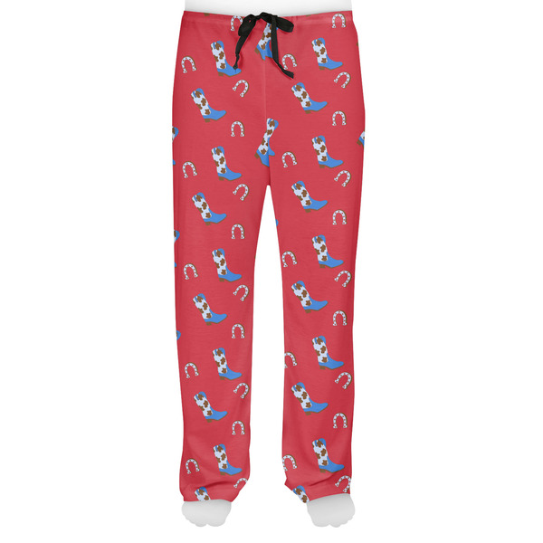 Cowboy Men's Pjs Front - on model