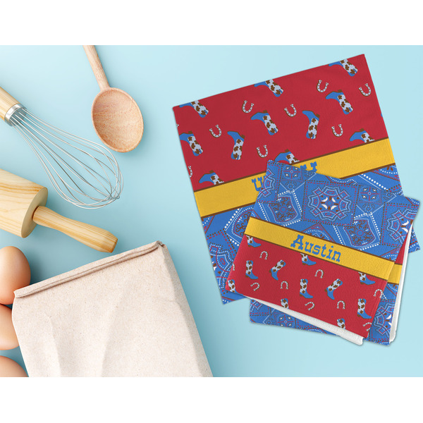 Cowboy Microfiber Dish Rag - LIFESTYLE