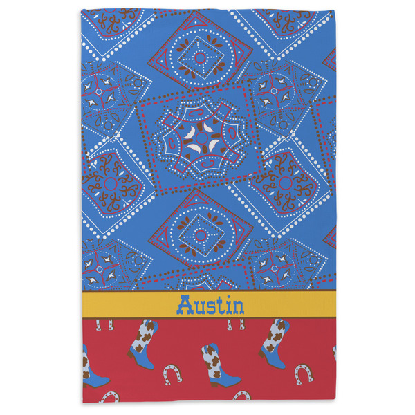 Cowboy Microfiber Dish Towel - APPROVAL