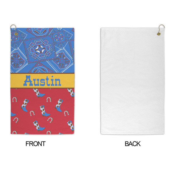 Cowboy Microfiber Golf Towels - APPROVAL