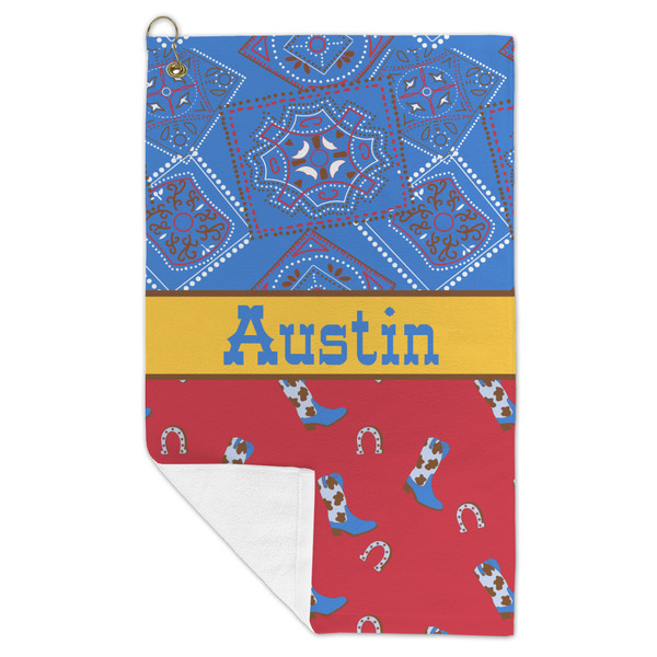 Cowboy Microfiber Golf Towels - FOLD