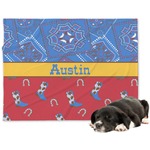 Cowboy Dog Blanket - Large (Personalized)
