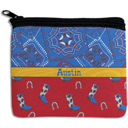 Cowboy Rectangular Coin Purse (Personalized)