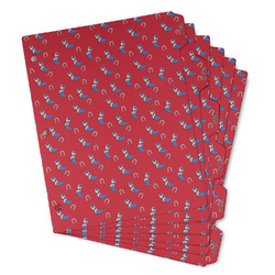 Cowboy Binder Tab Divider - Set of 6 (Personalized)