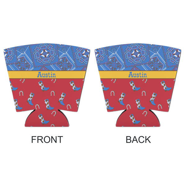 Cowboy Party Cup Sleeves - with bottom - APPROVAL