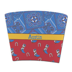 Cowboy Party Cup Sleeve - without bottom (Personalized)