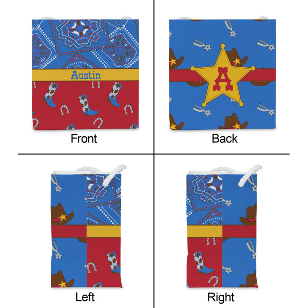 Cowboy Party Favor Gift Bag - Gloss - Approval