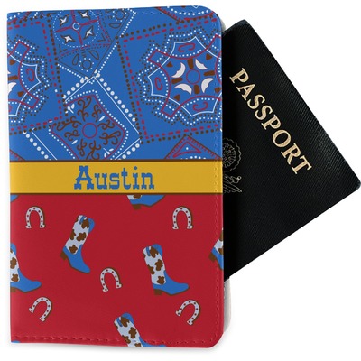 Cowboy Passport Holder - Fabric (Personalized)