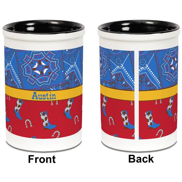 Cowboy Pencil Holder - Black - approval