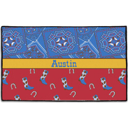 Cowboy Door Mat - 60"x36" (Personalized)