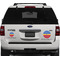 Cowboy Personalized Car Magnets on Ford Explorer