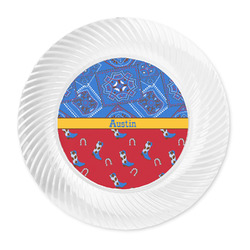 Cowboy Plastic Party Dinner Plates - 10" (Personalized)