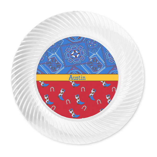 Cowboy Plastic Party Dinner Plates - Approval