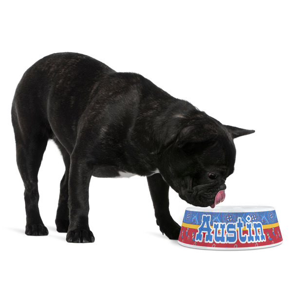 Cowboy Plastic Pet Bowls - Medium - LIFESTYLE
