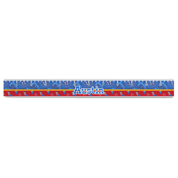 Cowboy Plastic Ruler - 12" - FRONT