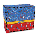 Cowboy Wood Recipe Box - Full Color Print (Personalized)
