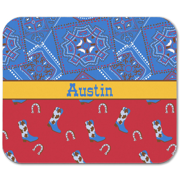 Cowboy Rectangular Mouse Pad - APPROVAL