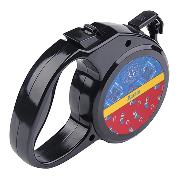 Cowboy Retractable Dog Leash - Angle