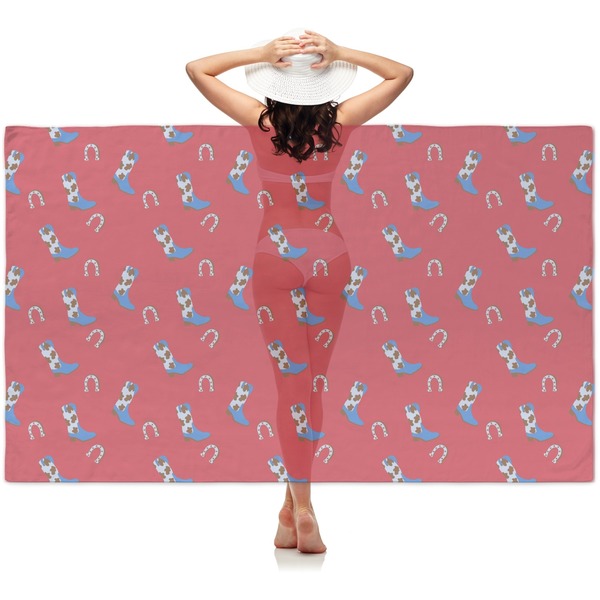 Custom Cowboy Sheer Sarong