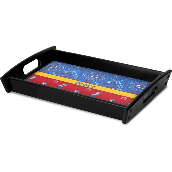 Cowboy Serving Tray Black - Corner