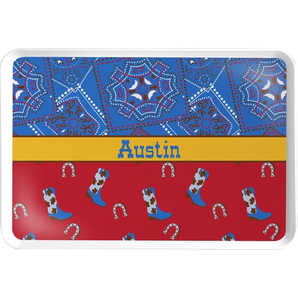 Custom Cowboy Serving Tray (Personalized)