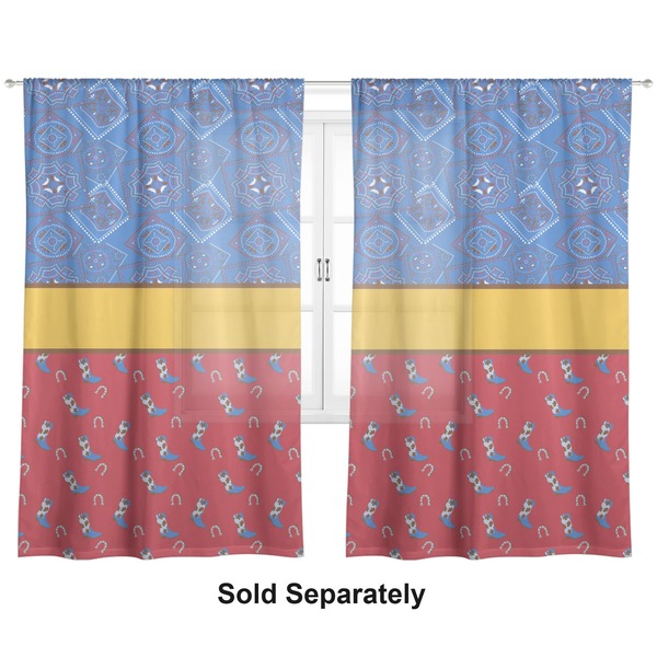Cowboy Sheer Curtains