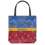 Cowboy Canvas Tote Bag - Large - 18"x18" (Personalized)