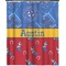 Cowboy Extra Long Shower Curtain - 70"x84" (Personalized)