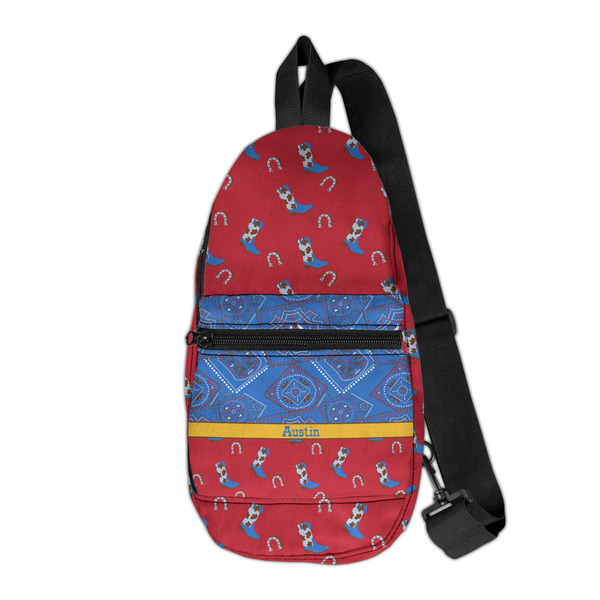 Custom Cowboy Sling Bag (Personalized)