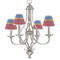 Cowboy Small Chandelier Shade - LIFESTYLE (on chandelier)