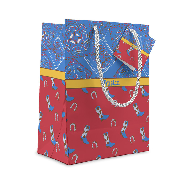 Custom Cowboy Gift Bag (Personalized)