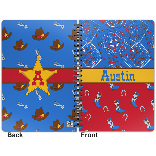 Cowboy Spiral Journal 7 x 10 - Apvl