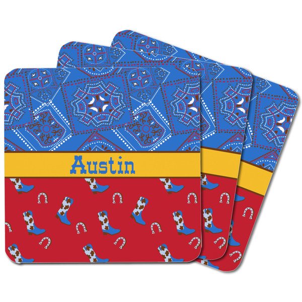 Cowboy Square Fridge Magnet - MAIN