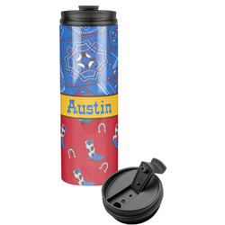 Cowboy Stainless Steel Skinny Tumbler (Personalized)