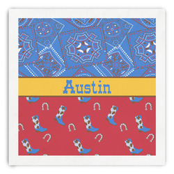 Cowboy Paper Dinner Napkins (Personalized)