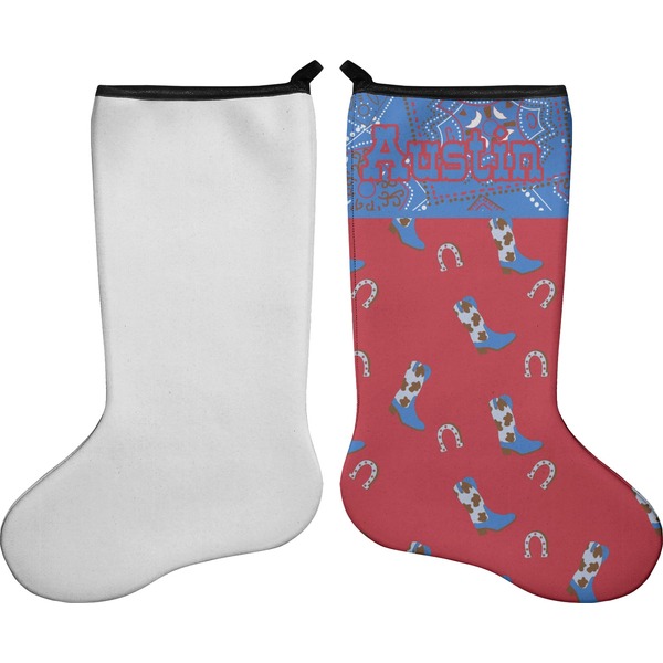 Cowboy Stocking - Single-Sided - Approval