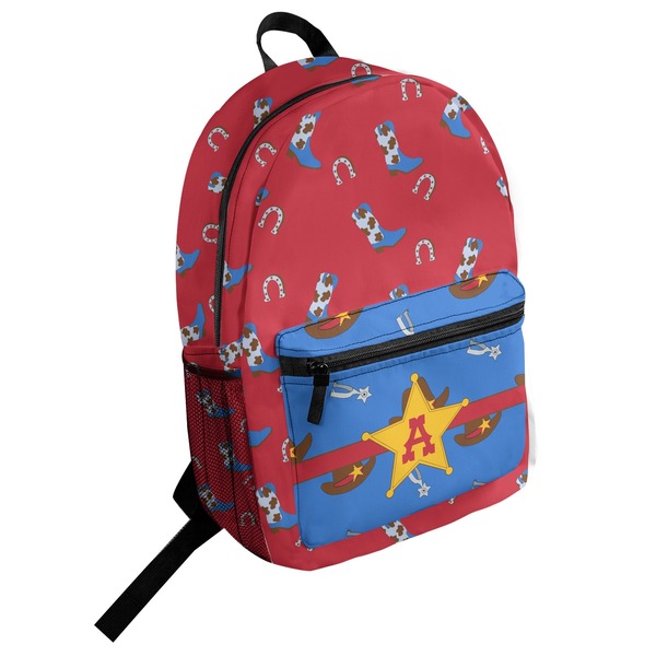 Custom Cowboy Student Backpack (Personalized)