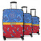 Cowboy 3 Piece Luggage Set - 20" Carry On, 24" Medium Checked, 28" Large Checked (Personalized)