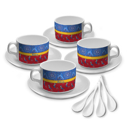 Cowboy Tea Cup - Set of 4 (Personalized)