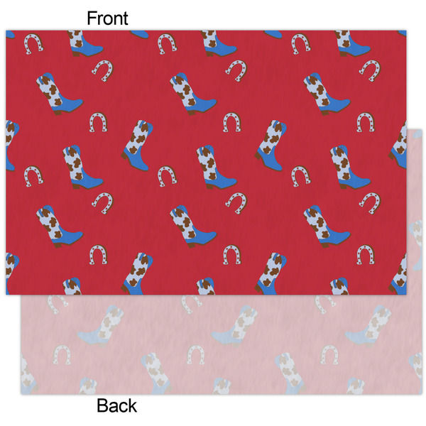 Cowboy Tissue Paper - Heavyweight - XL - Front & Back