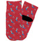 Cowboy Toddler Ankle Socks - Single Pair - Front and Back