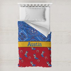 Cowboy Toddler Duvet Cover w/ Name or Text