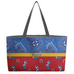 Cowboy Beach Totes Bag - w/ Black Handles (Personalized)