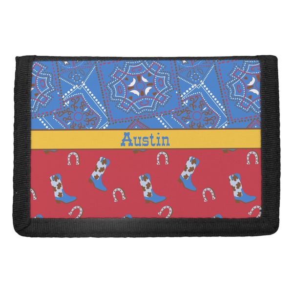 Custom Cowboy Trifold Wallet (Personalized)