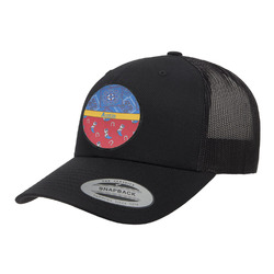 Cowboy Trucker Hat - Black (Personalized)