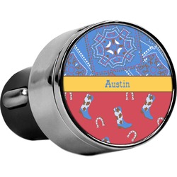 Cowboy USB Car Charger (Personalized)