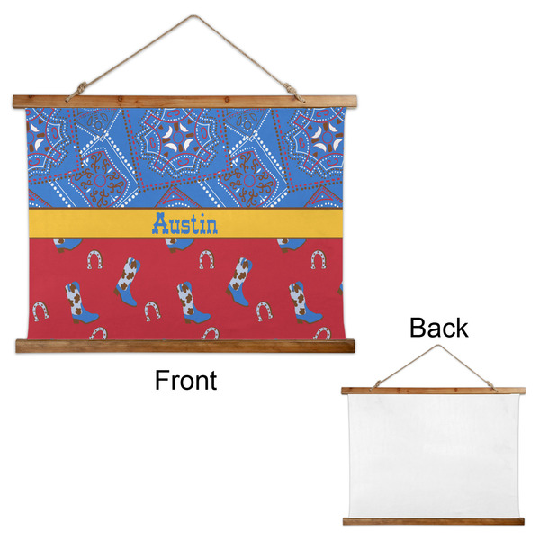 Cowboy Wall Hanging Tapestry - Landscape - APPROVAL