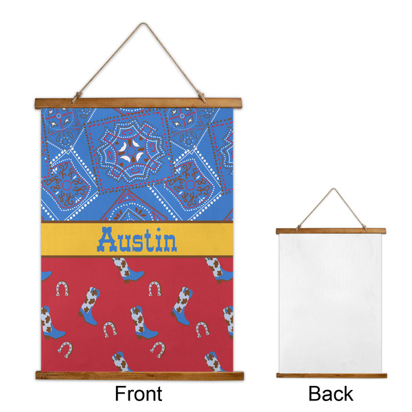Cowboy Wall Hanging Tapestry - Portrait - APPROVAL